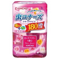 金鳥 Kincho キンチョー 虫コナーズ リキッドタイプ 180日 ローズフラワーの香りの仕入 日本製などの化粧品 雑貨の仕入れ キレイコスメ