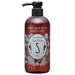 Aromakifi アロマキフィ モイスト エアリー シャンプー ゼラニウム イランイラン 500mlの仕入 日本製などの化粧品 雑貨の仕入れ キレイコスメ